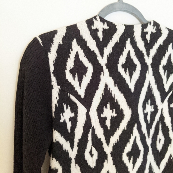 Pendleton Lamb Wool Moto Zip Up Aztec Asymmetrical Jacket Size XS - Picture 9 of 11